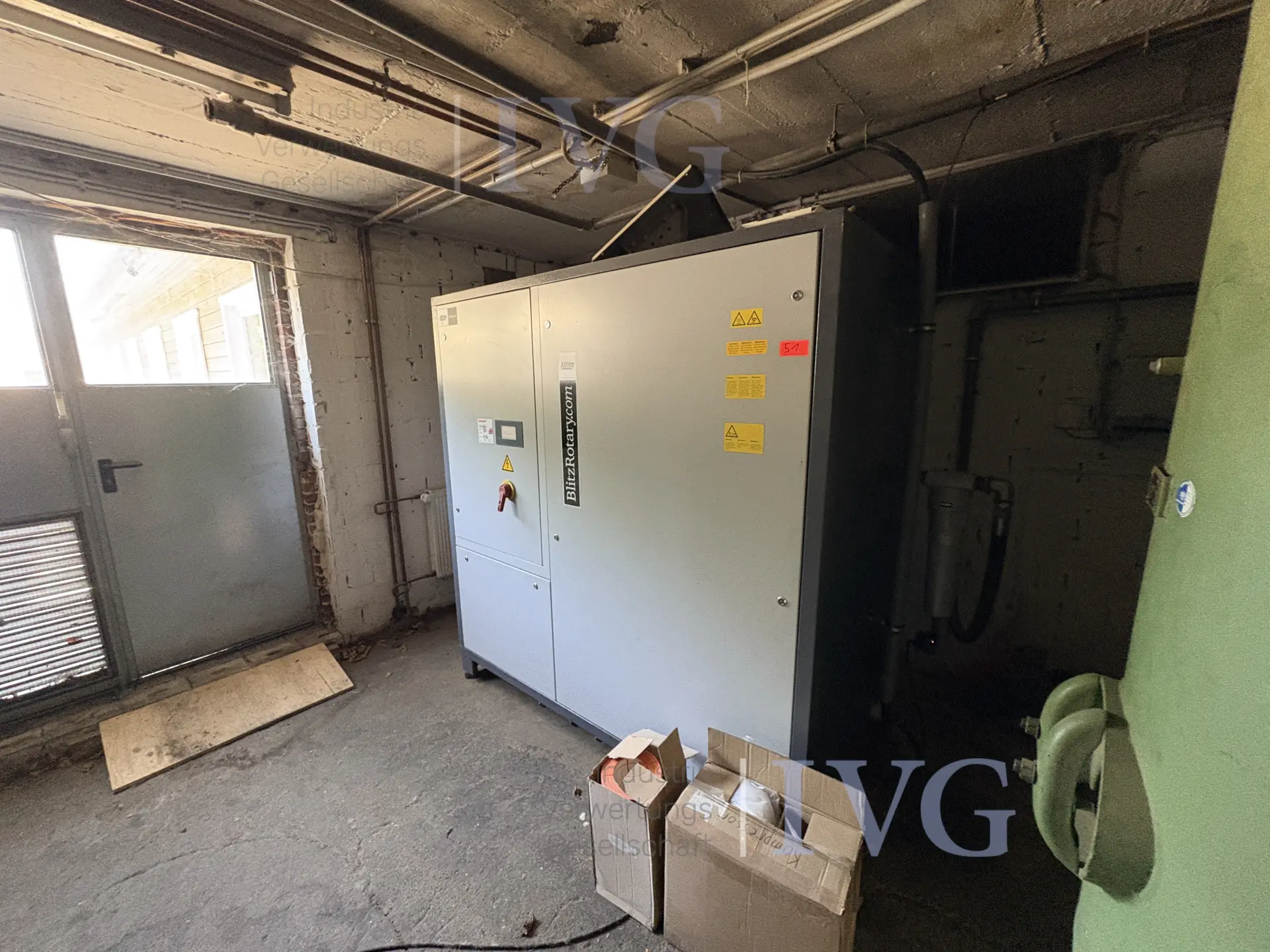 Schraubenkompressor BLITZ ROTARY Monsun Dynamic 37 kW